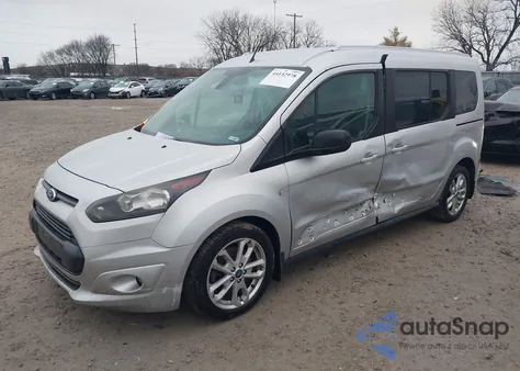 2015 Ford Transit Connect Xlt z USA, uszkodzony, nr VIN NM0GE9F73F1185430